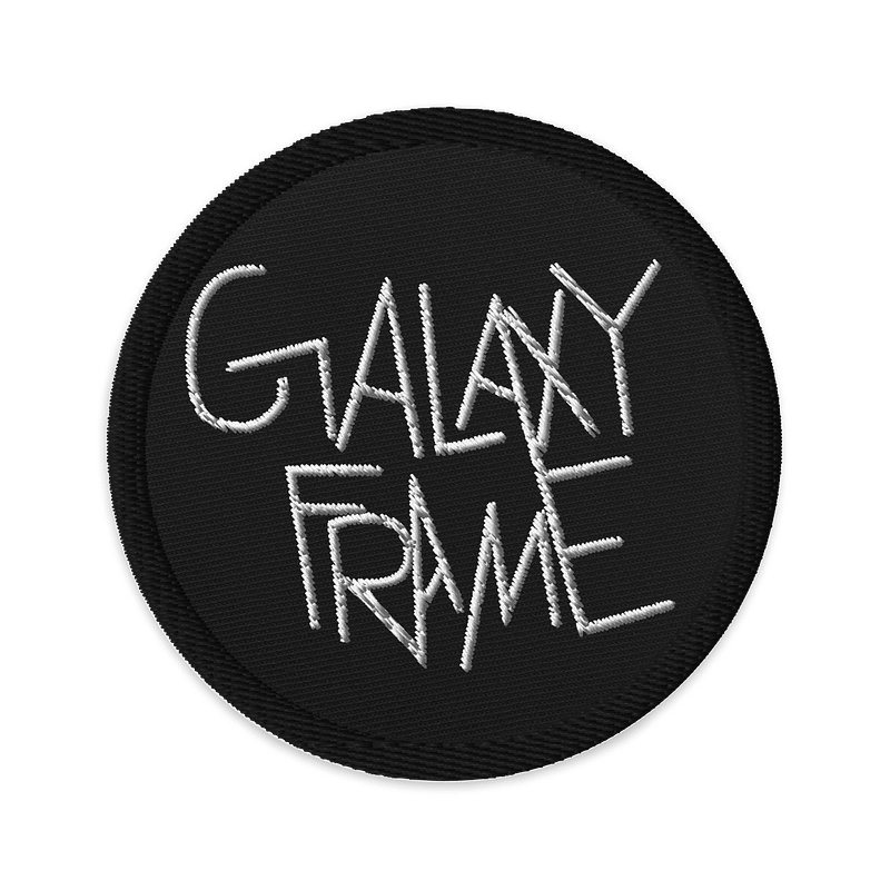 GalaxyFrame Logo Embroidered Patch