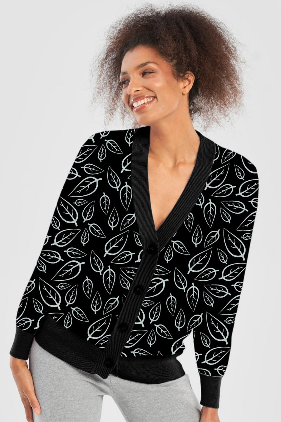 Abstract Leaf Sweater product image (9)