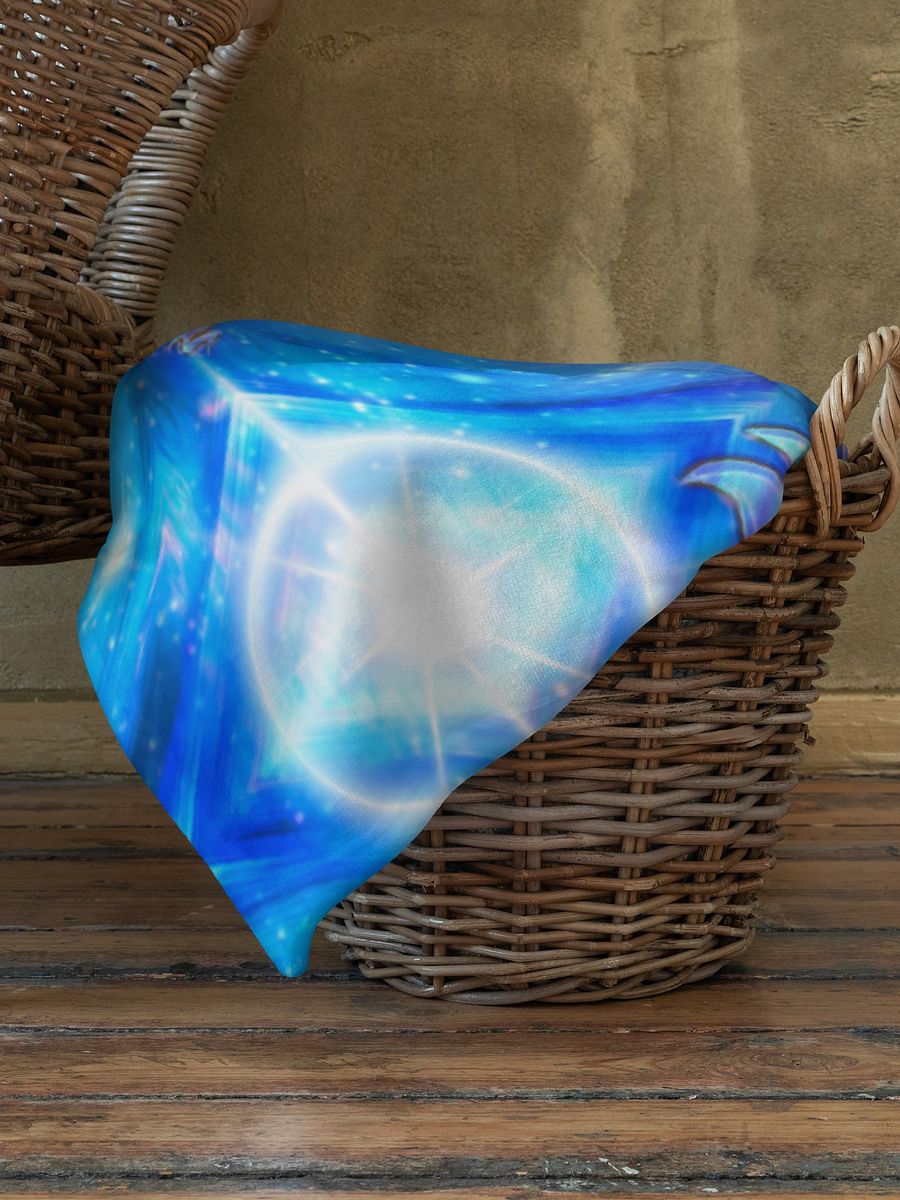 Angelic Diamond Light Light-Tech Fleece Blanket product image (7)