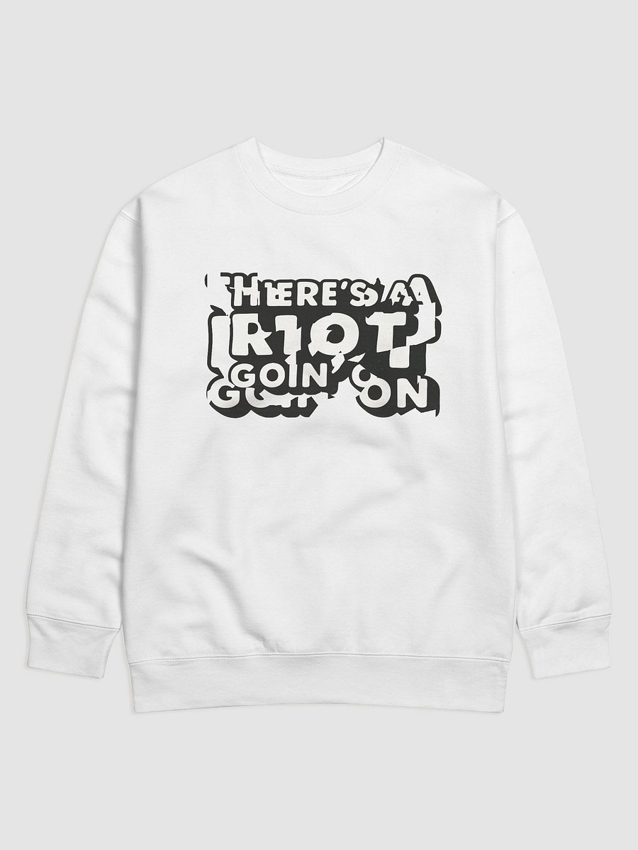 TERE’S A RIOT GOIN’ON – Black & White Typography product image (1)