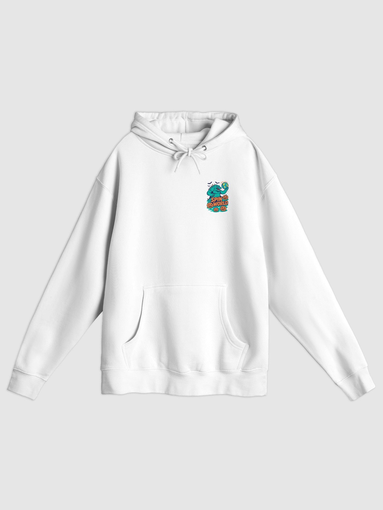 Halloween Monster Spins the World Pullover Hoodie product image (1)