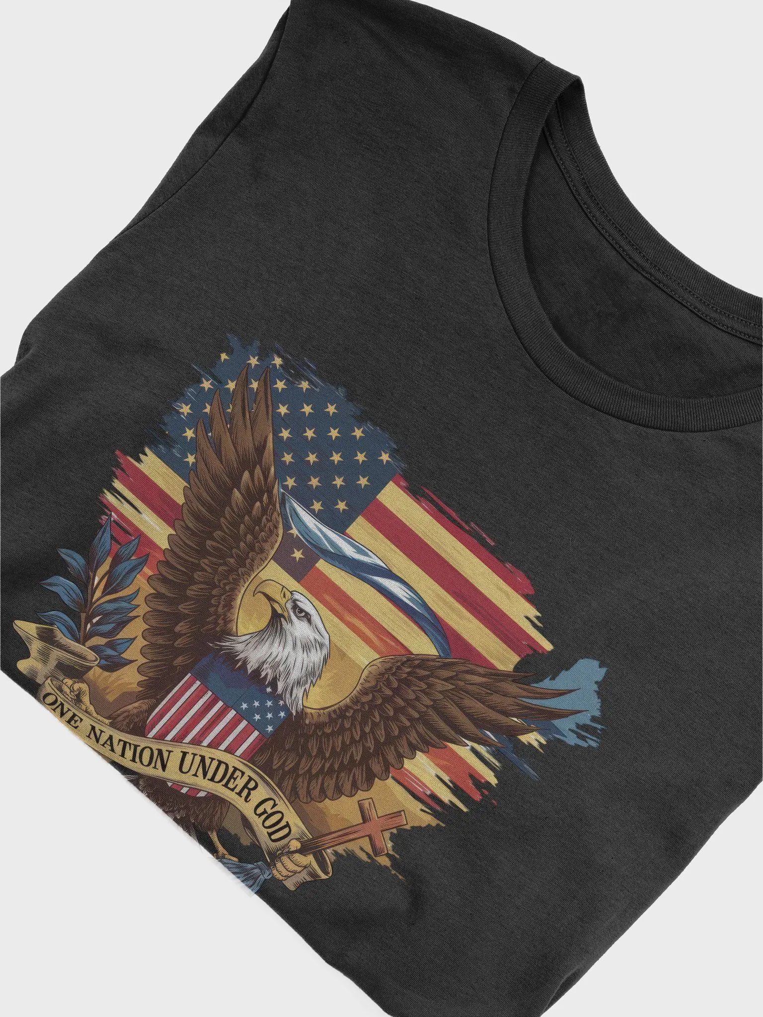 One Nation Under God USA T-Shirt product image (5)