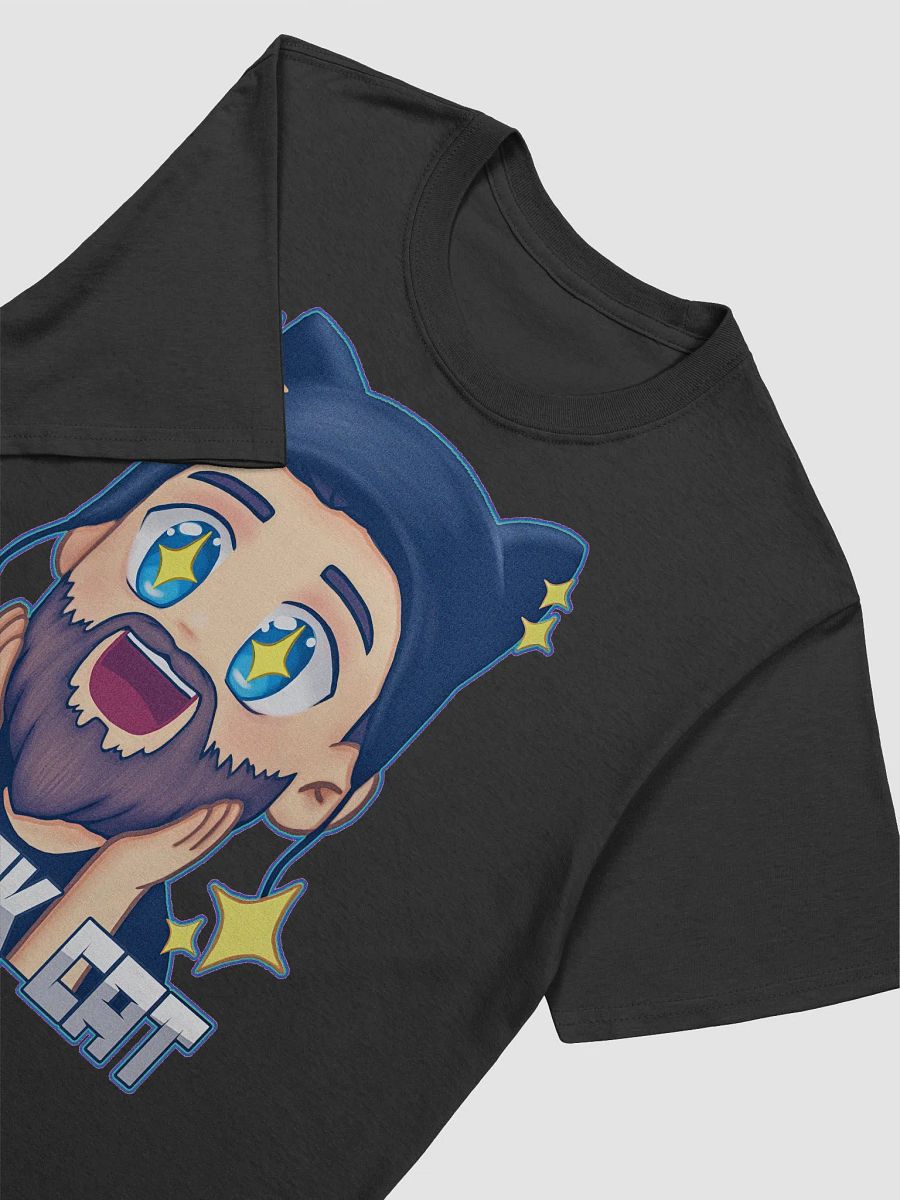 Starry-Eyed Black Cat Lover T-Shirt product image (3)