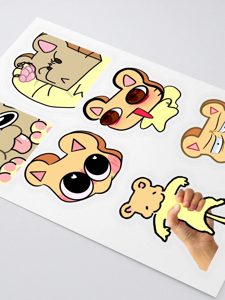 Toast Stickers!!! product image (2)