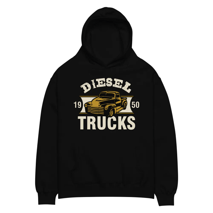 Vintage Diesel Truck Oversized Hoodie product image (2)