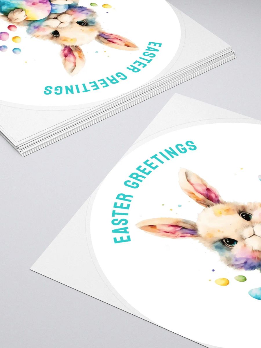 Painting the Eggs Bunny Easter Greetings product image (5)