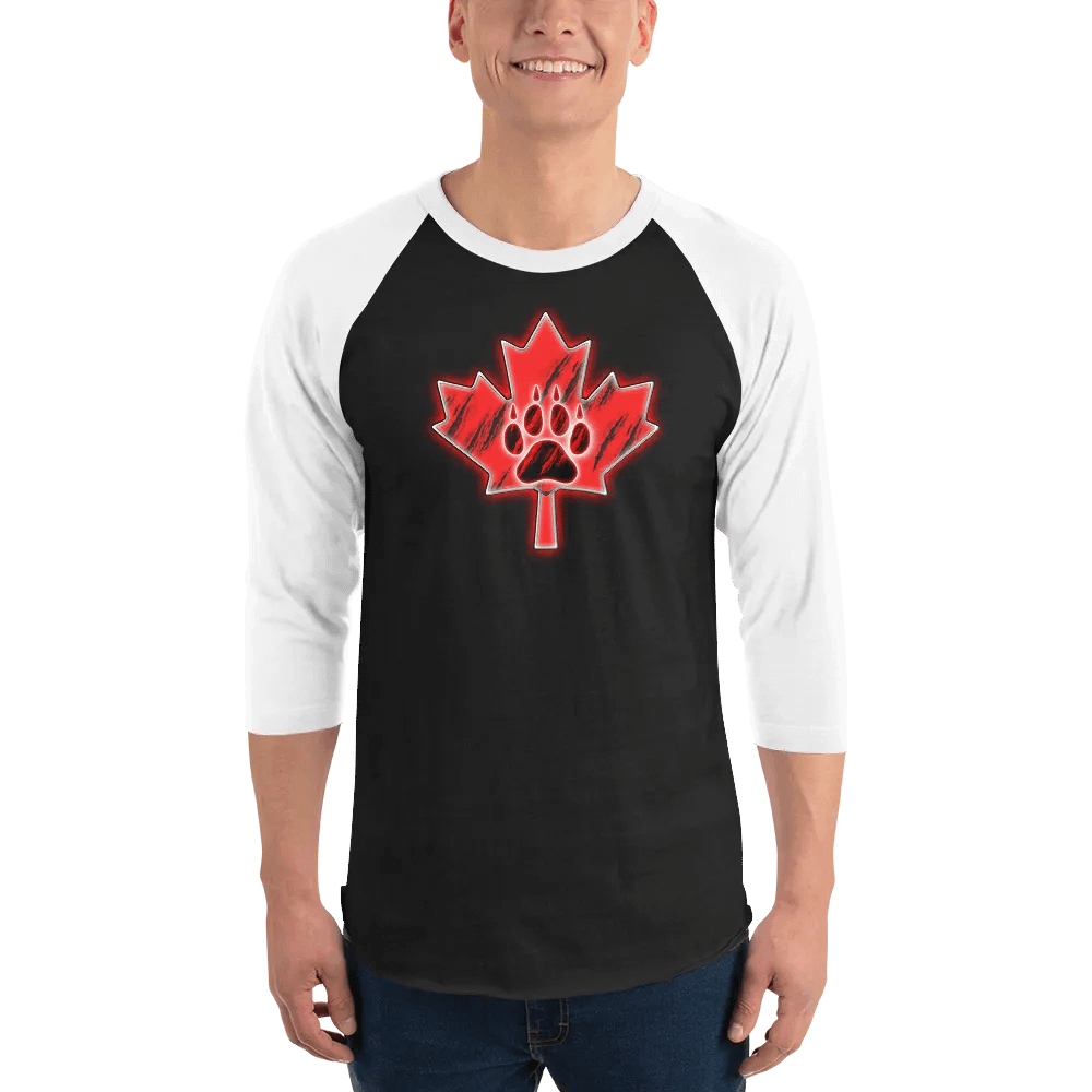3/4 sleeve baseball T-shirt product image (1)
