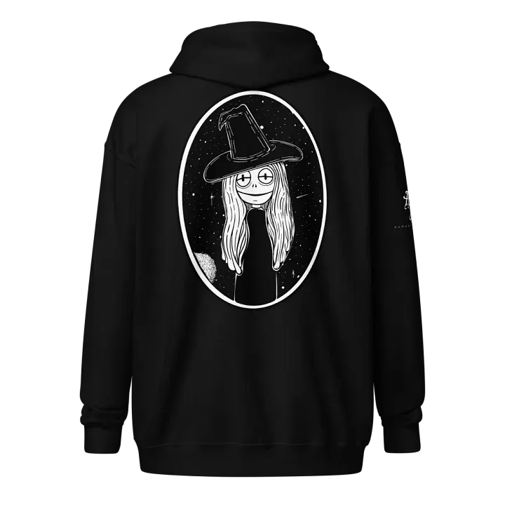 Frog Witch Zip Hoodie product image (1)