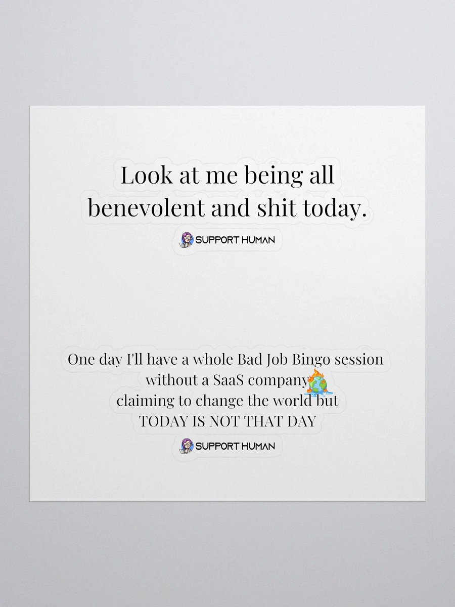 The Best of BJB Stickers: Maybe (Not) Today product image (1)