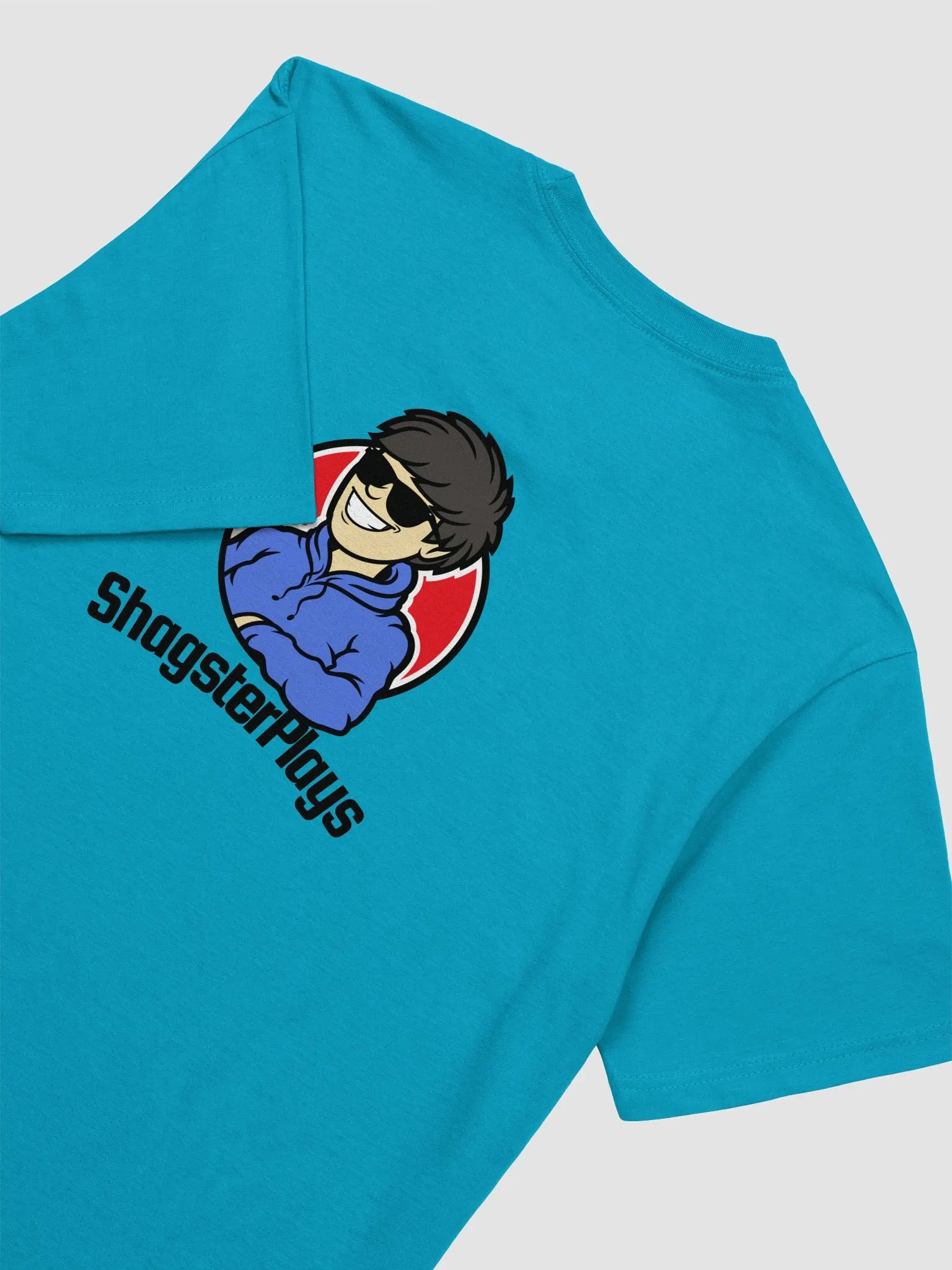 ShagsterPlays Logo TShirt (Back) product image (4)