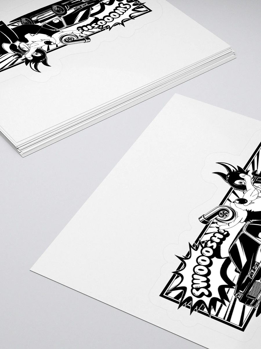 Swirl Toon Figure Swooosh Sticker product image (4)