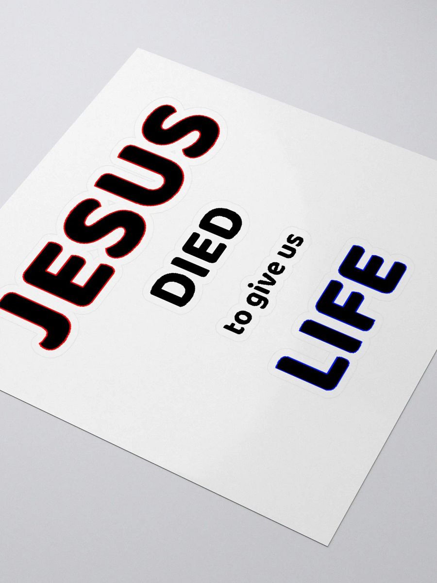 Glowing Jesus Life Stickers product image (8)