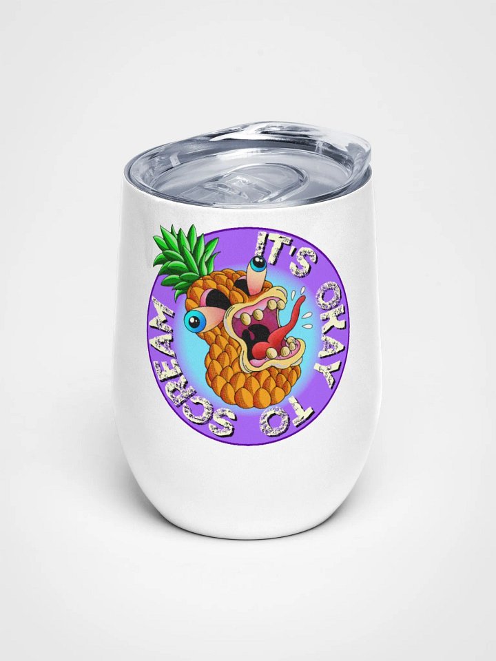 Please Scream: Wine Tumbler product image (1)