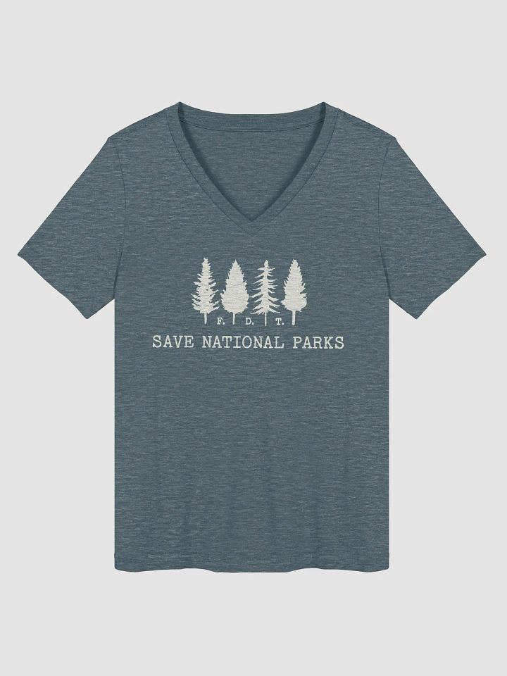 Save National Parks V-Neck Tee product image (2)
