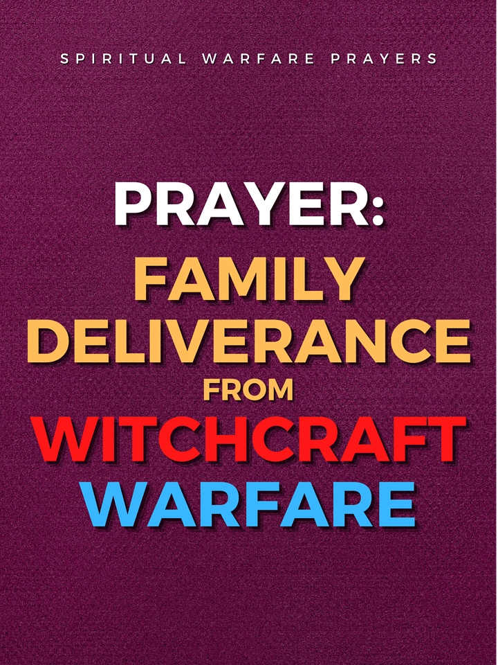 Prayer for Family Deliverance product image (1)