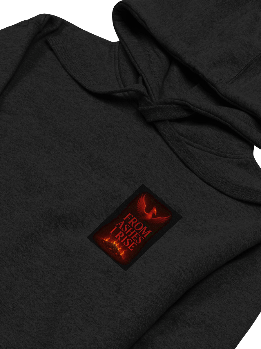 From Ashes I Rise - Premium Unisex Hoodie (Cotton Heritage – Modern Fit) product image (3)