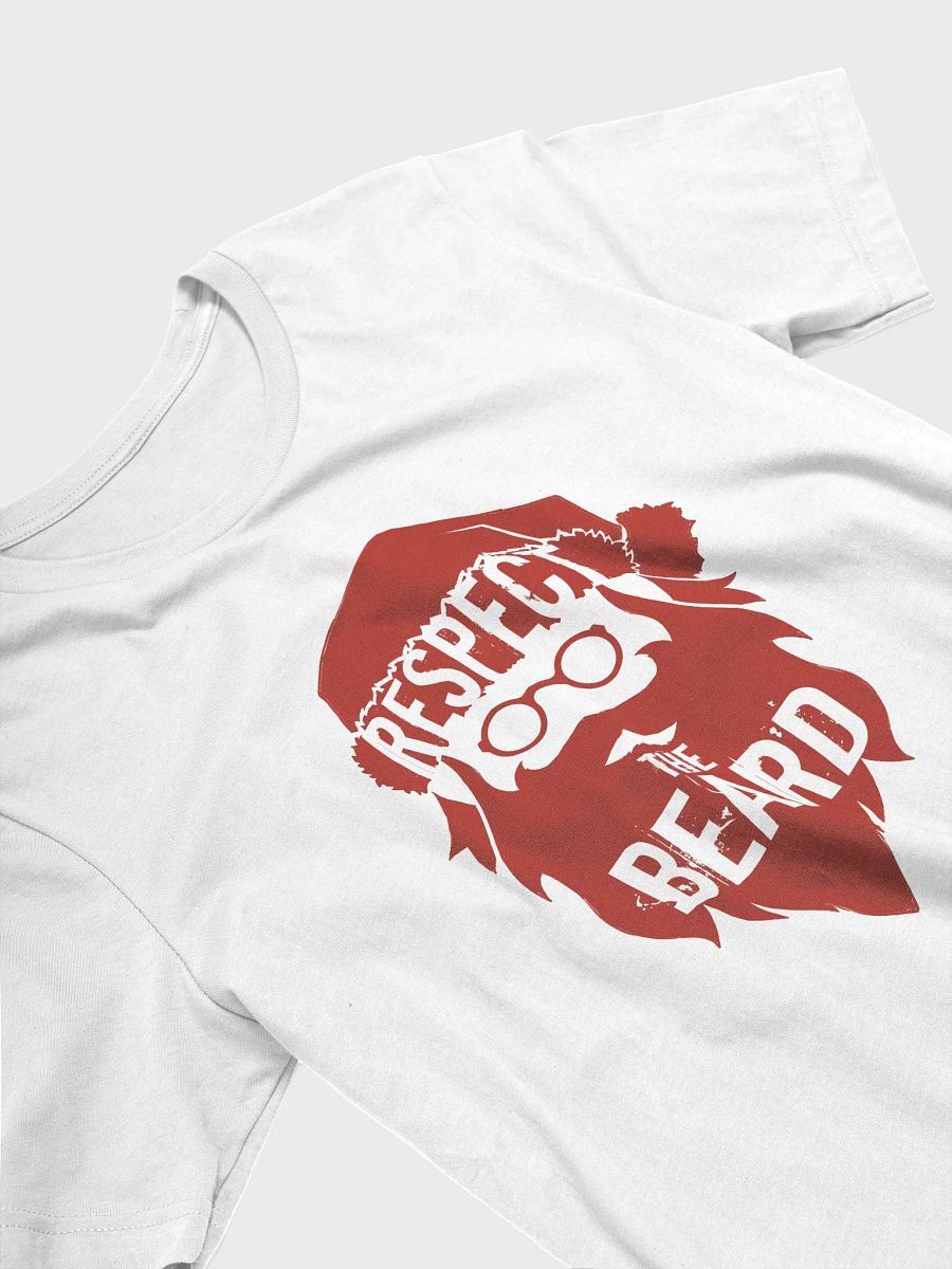 Respect The Beard - White Shirt product image (3)
