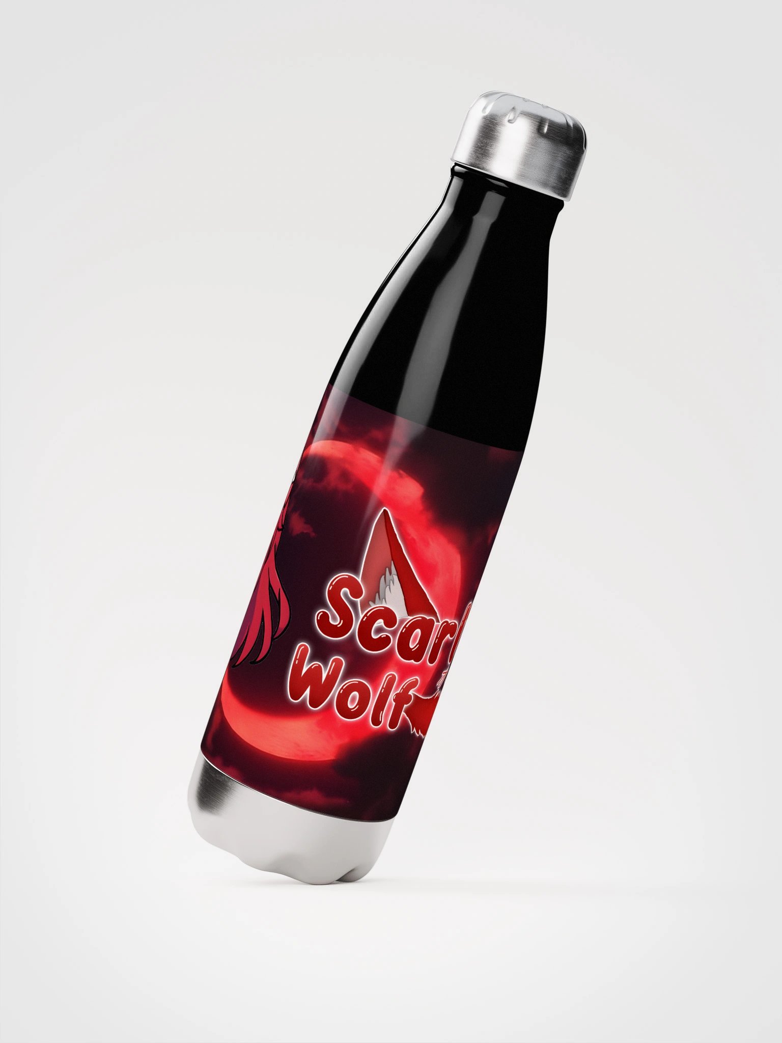 Chibi Scarlett Stainless Steel Water Bottle product image (2)