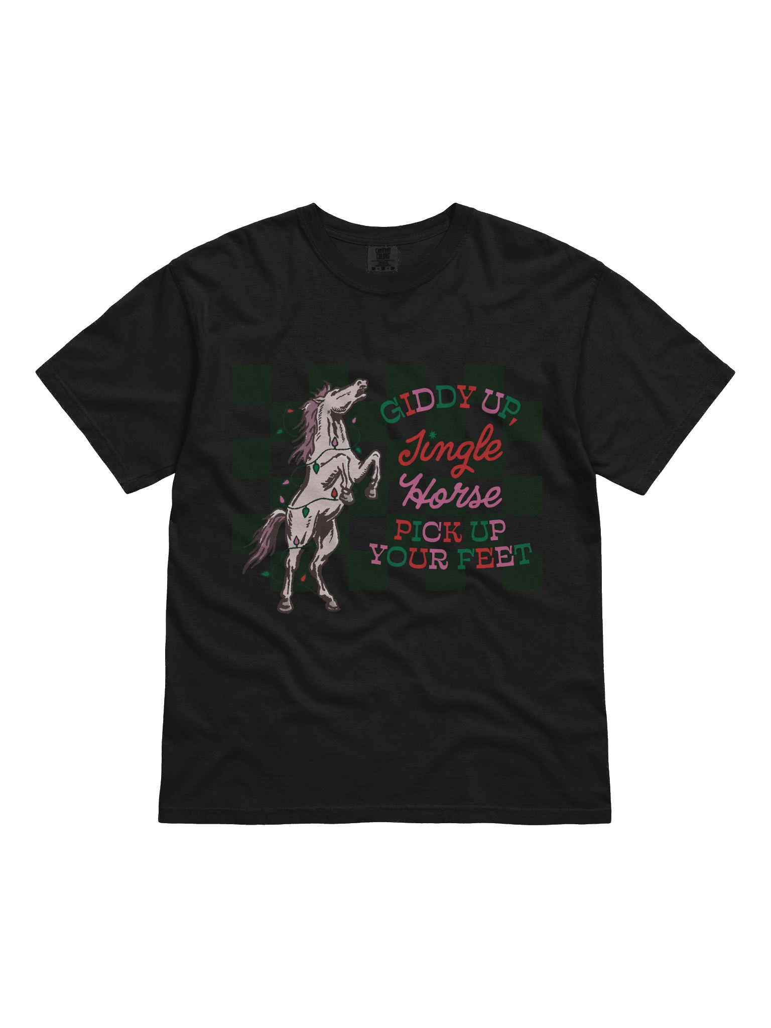 jingle horse printed shirt product image (1)