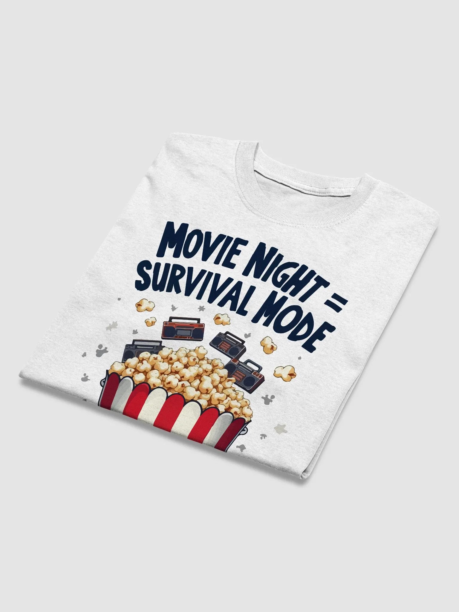 Movie Night Survival Mode T-Shirt product image (3)