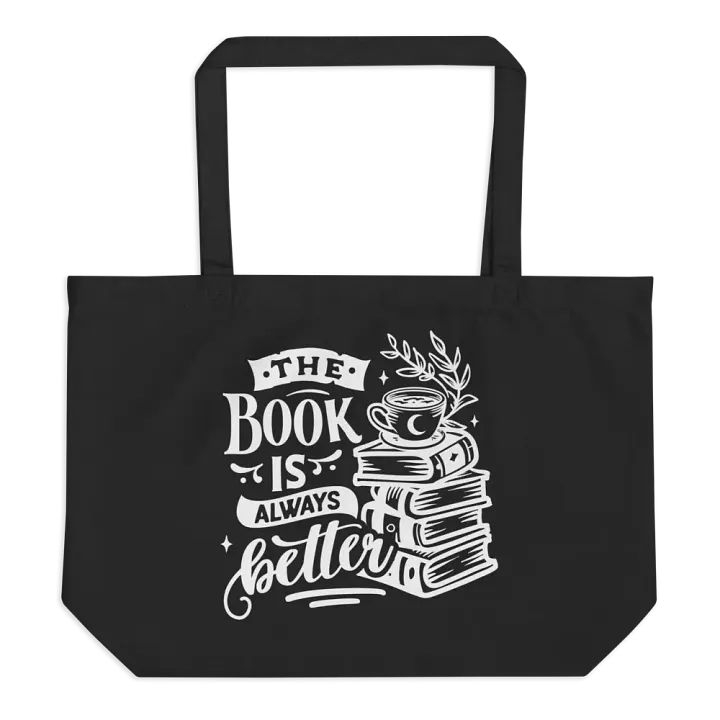 The Book Is Always Better Bag product image (1)