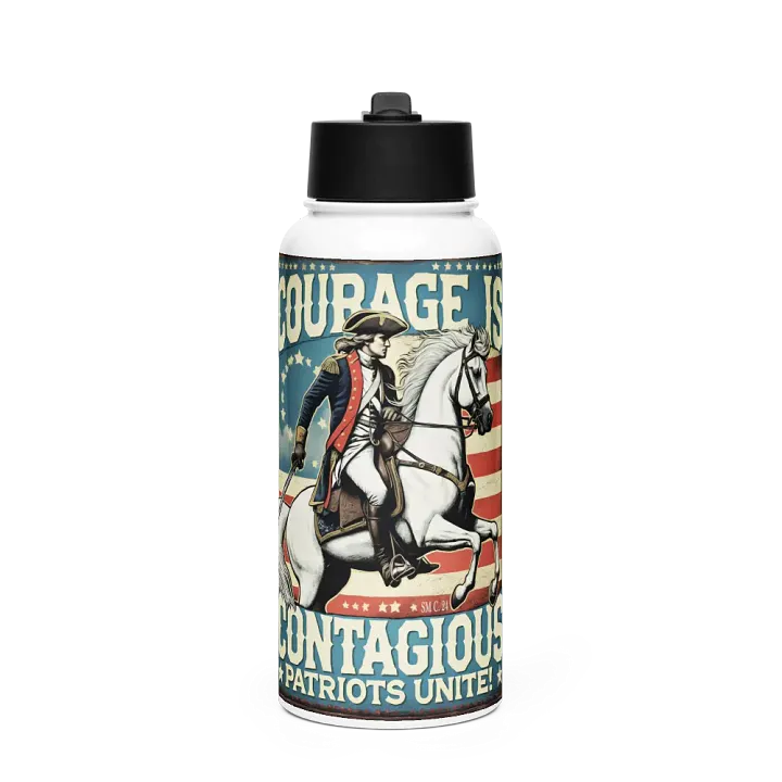 Courageous Patriots Stainless Steel Bottle product image (1)