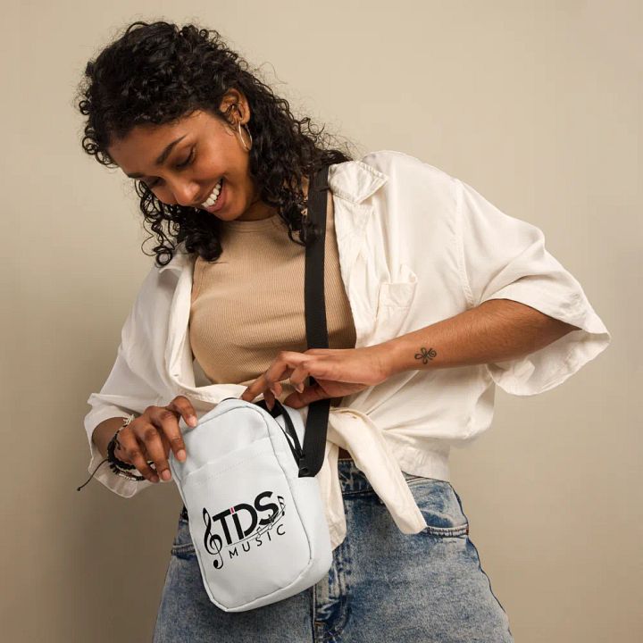 TDS Music White Utility Crossbody Bag product image (1)