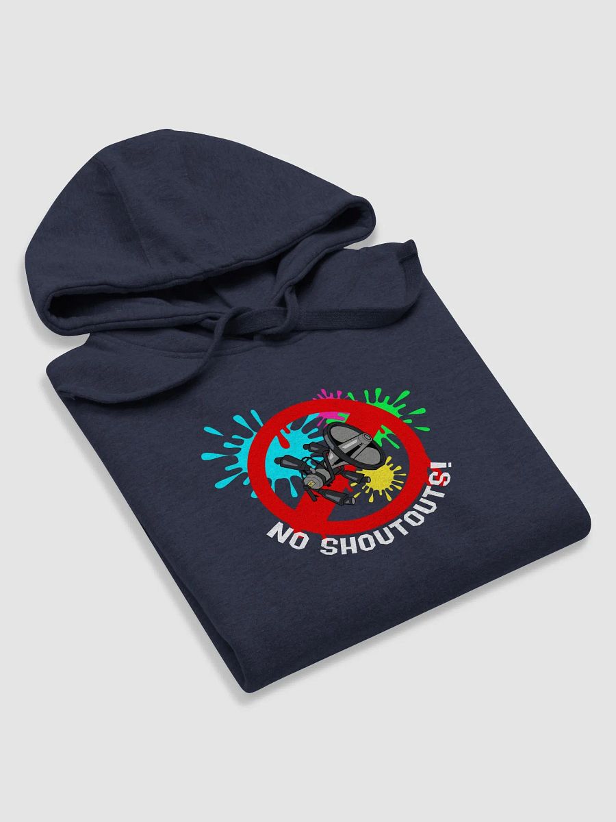 No Shoutouts! (Unisex Blue Edition Hoodie) product image (11)