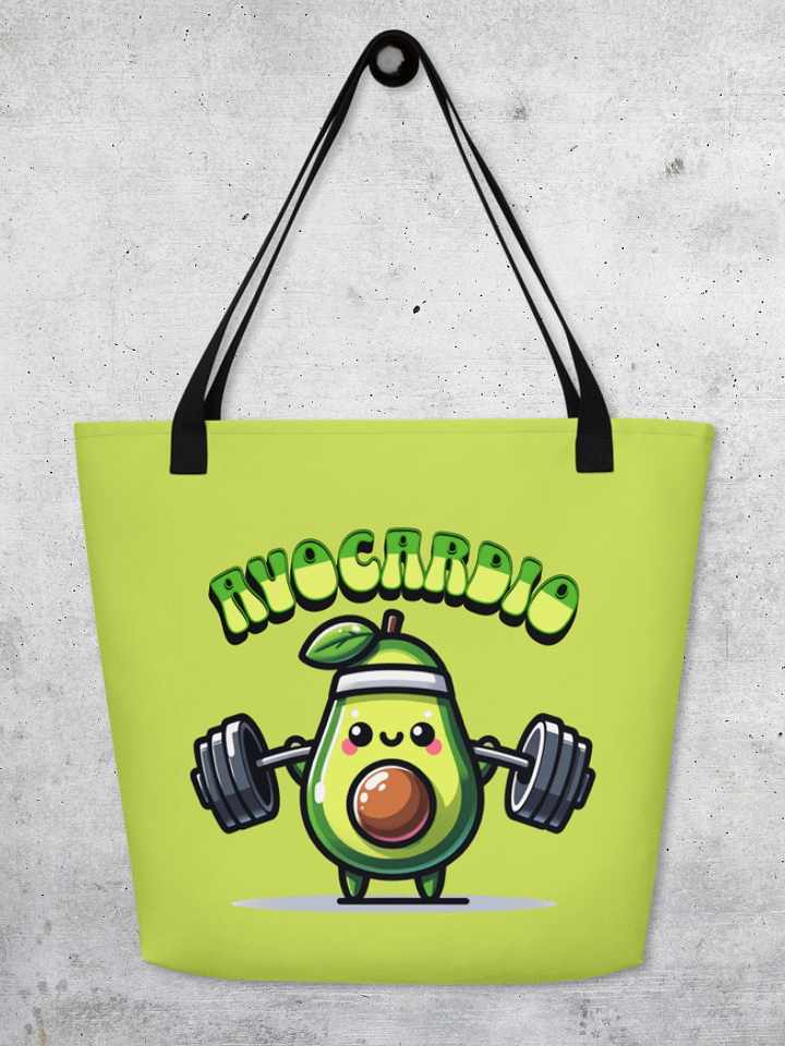 Avocardio Fitness Tote Bag product image (1)