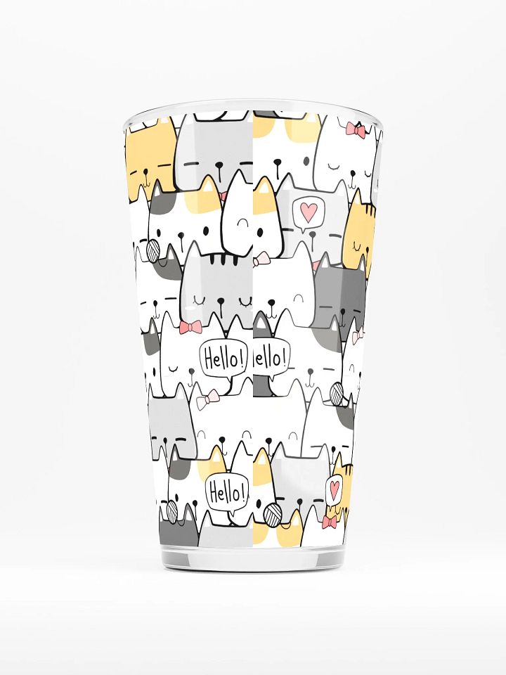 Hello Kitty Cat Party Pint Glass product image (2)
