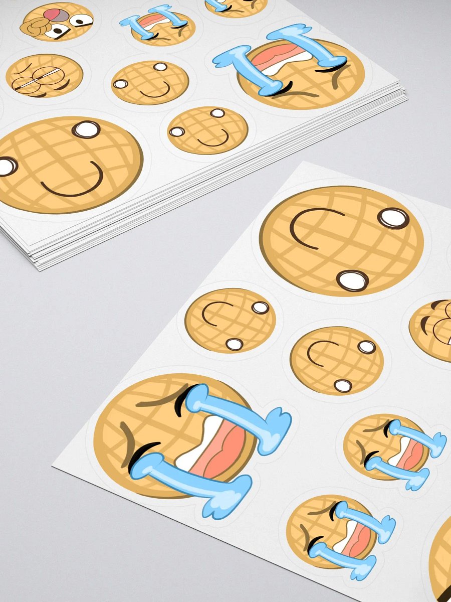 Waffleman Emote Stickers (Series 3) product image (4)