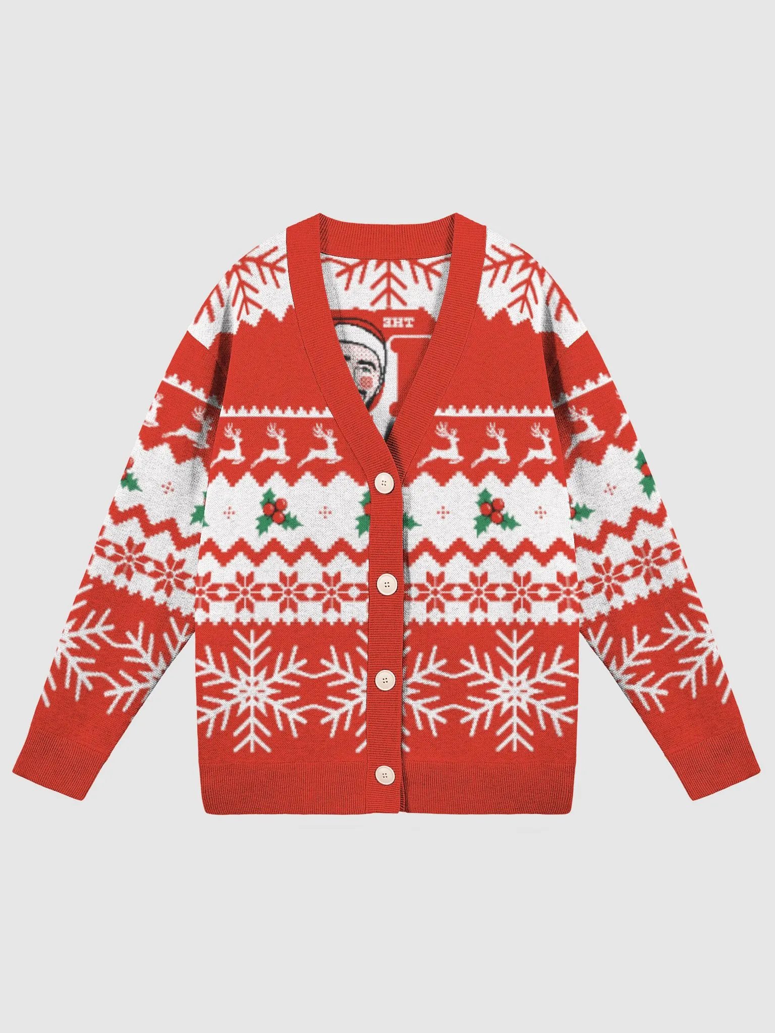 Ho Ho Ho Basement Yard Knit Cardigan product image (2)