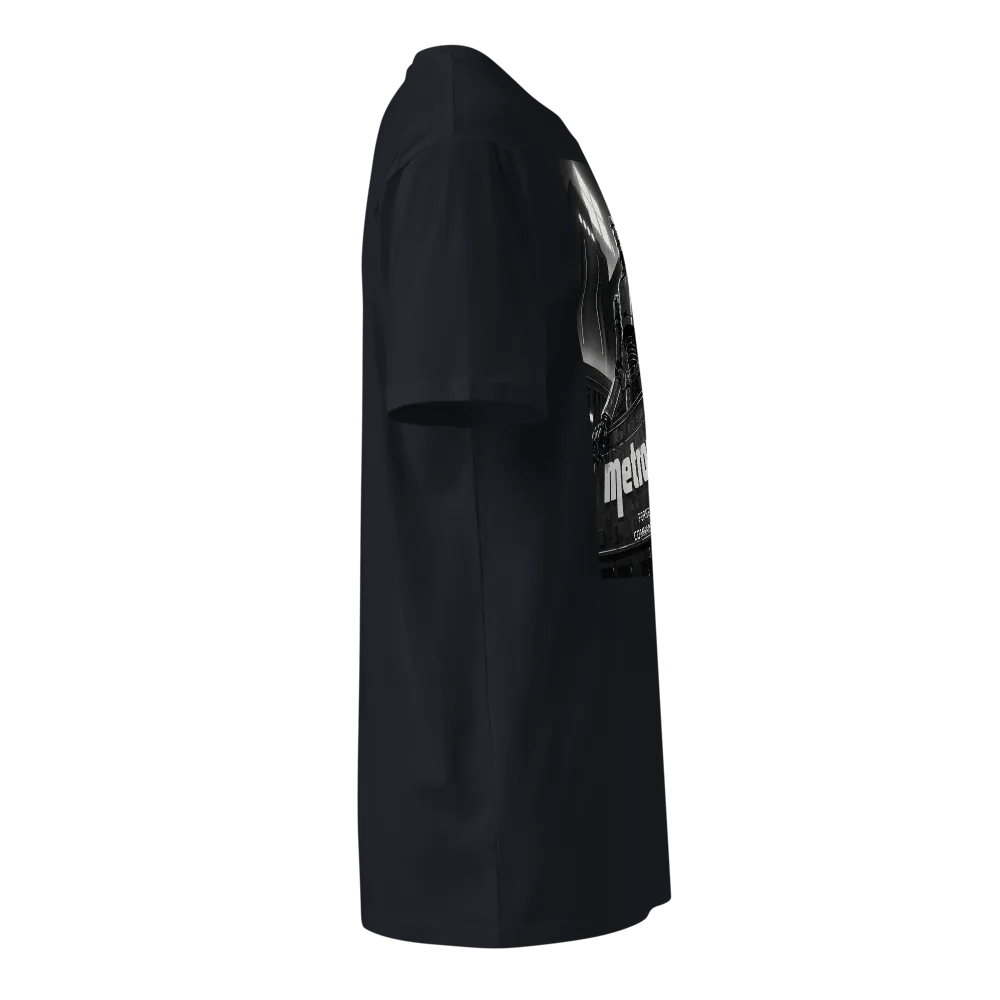 Forge Your Path, Command Your Destiny – Art Deco Robot Premium Cotton T-Shirt product image (15)