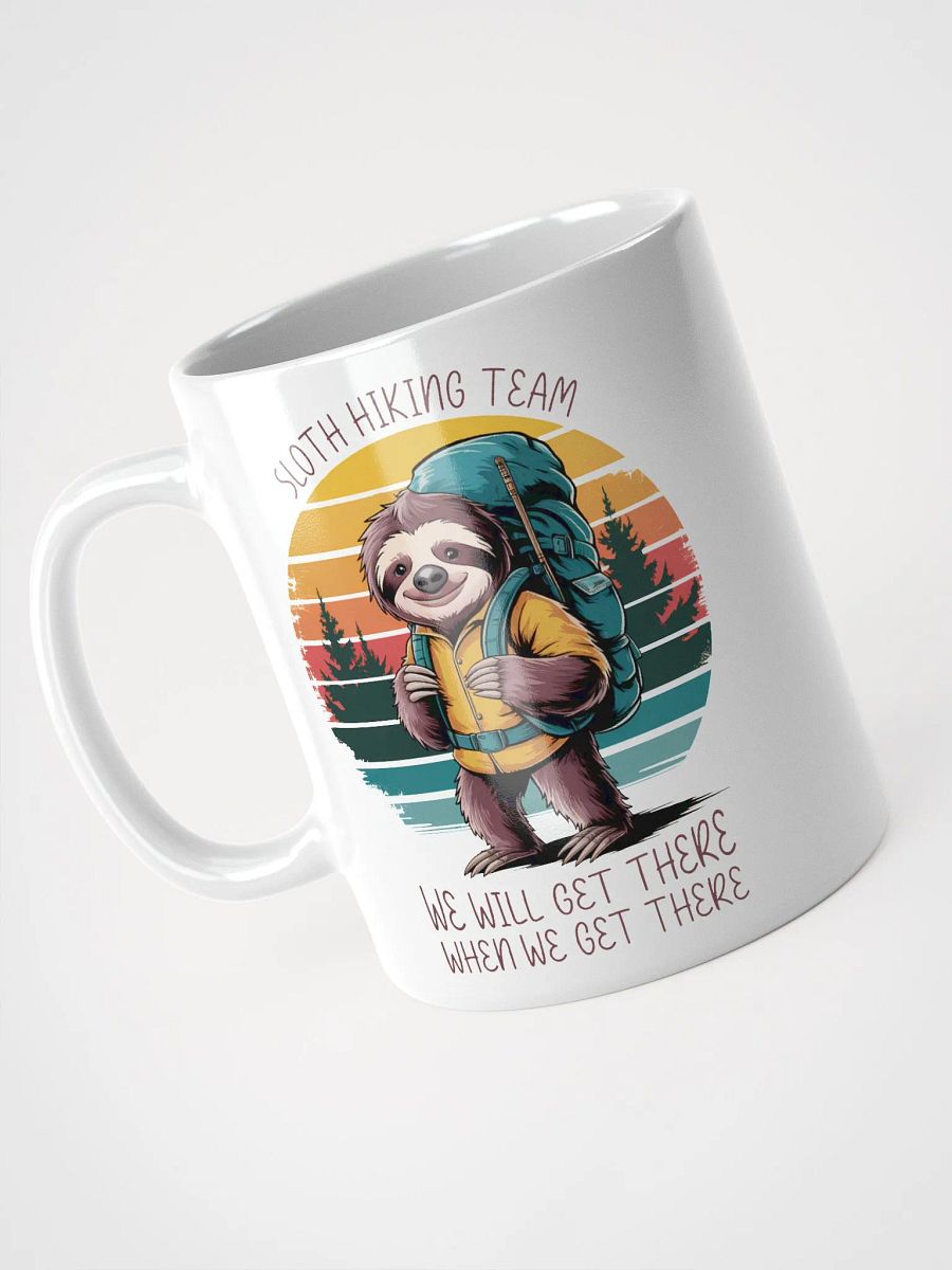 Sunset Sloth Hiking Adventure Mug product image (9)