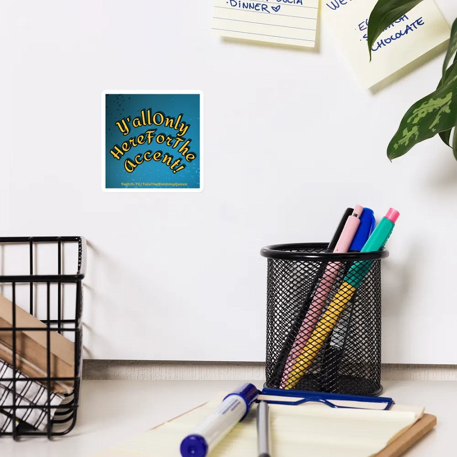 Y'all Only Here For The Accent 3D Die-Cut Magnets product image (10)
