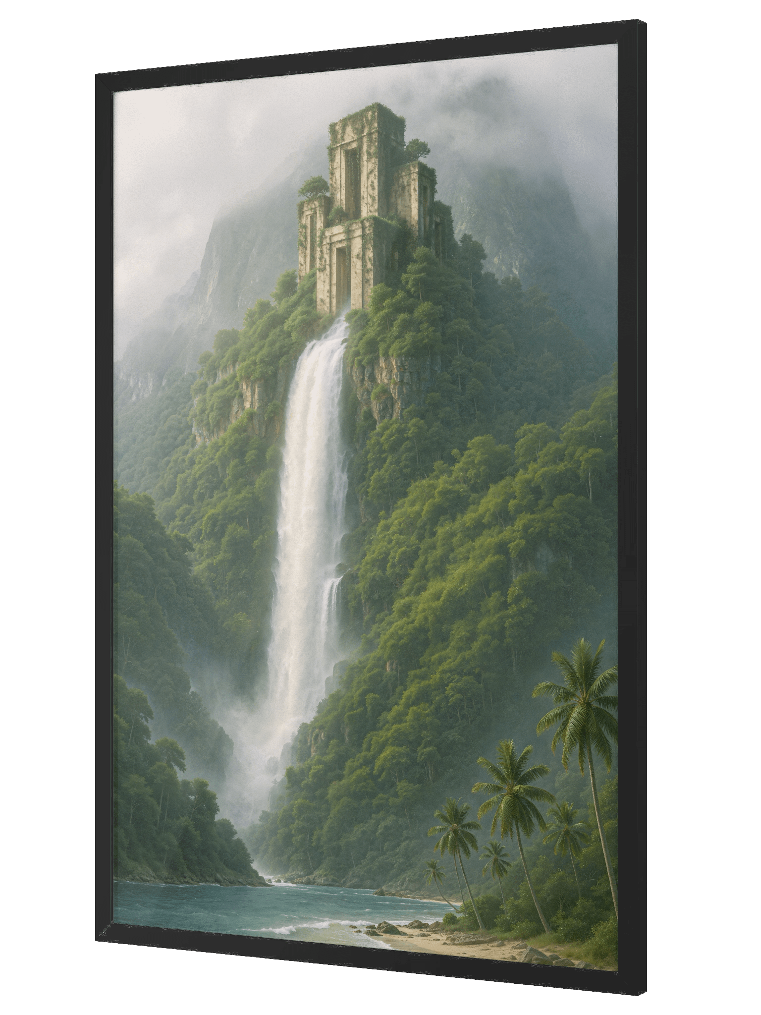 Tidefall Monolith – Framed Poster product image (4)