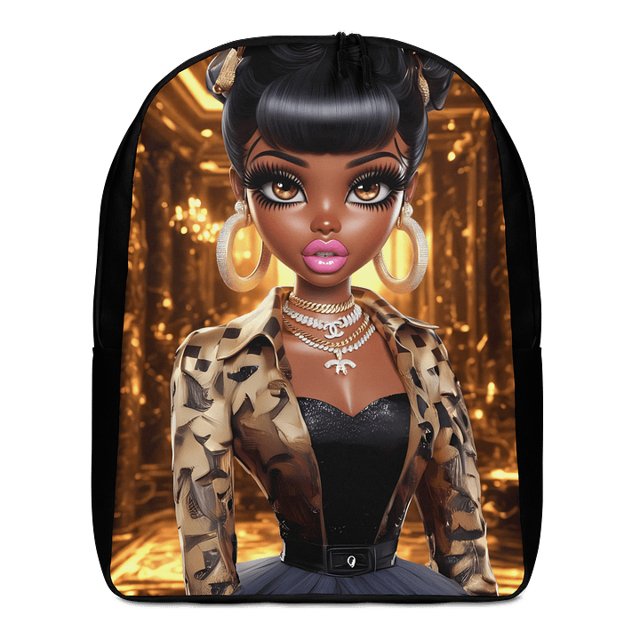 Luxurious Black Woman All-Over Print Backpack product image (1)