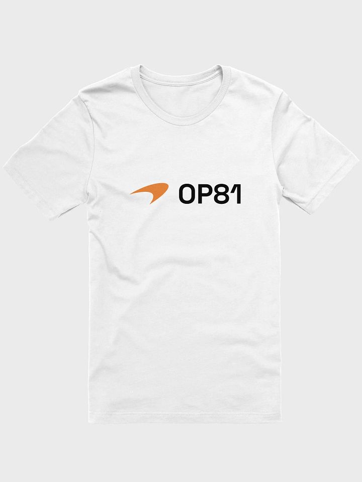 OP81 Velocity white Tee - Feel the Piastri Pace product image (1)
