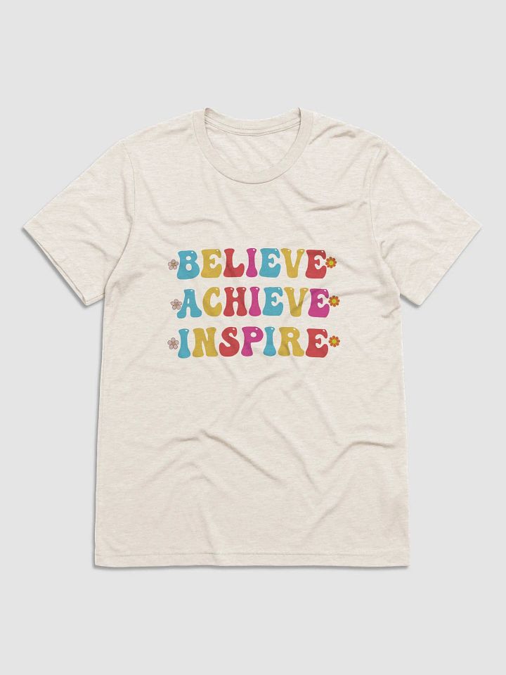 Believe,Achieve,Inspire Retro Style product image (2)