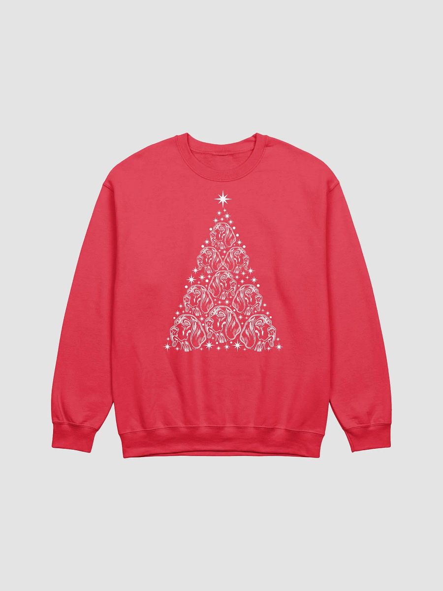 Coonhound Christmas Tree Sweatshirt Design for Coonhound Paw-rents product image (23)