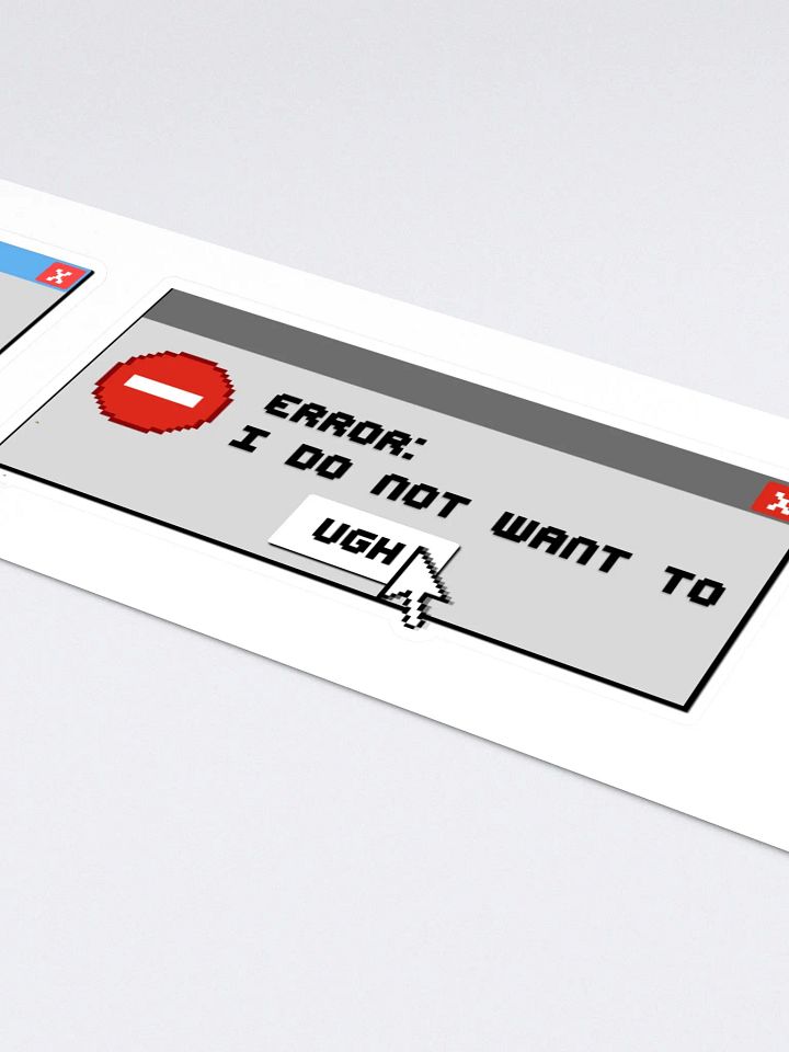 Error Messages Sticker Pack product image (2)
