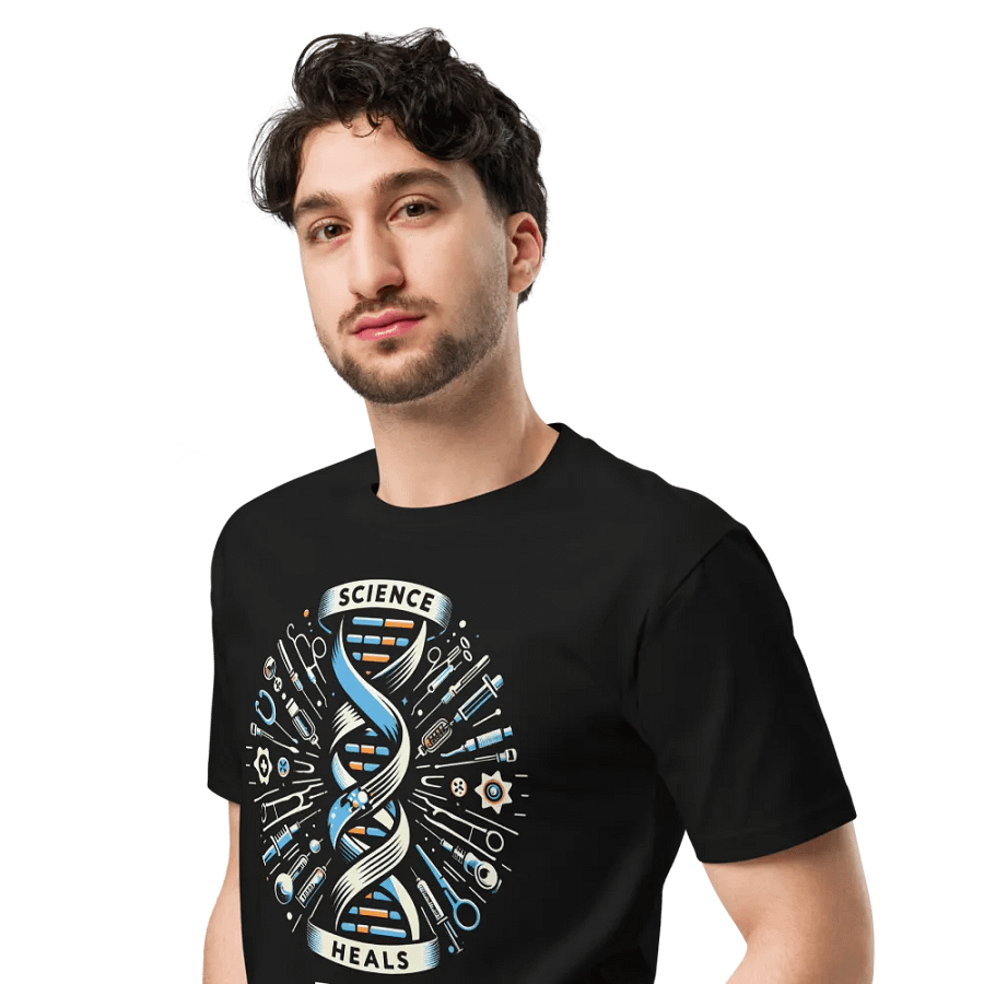Healing Science DNA Helix T-Shirt product image (4)