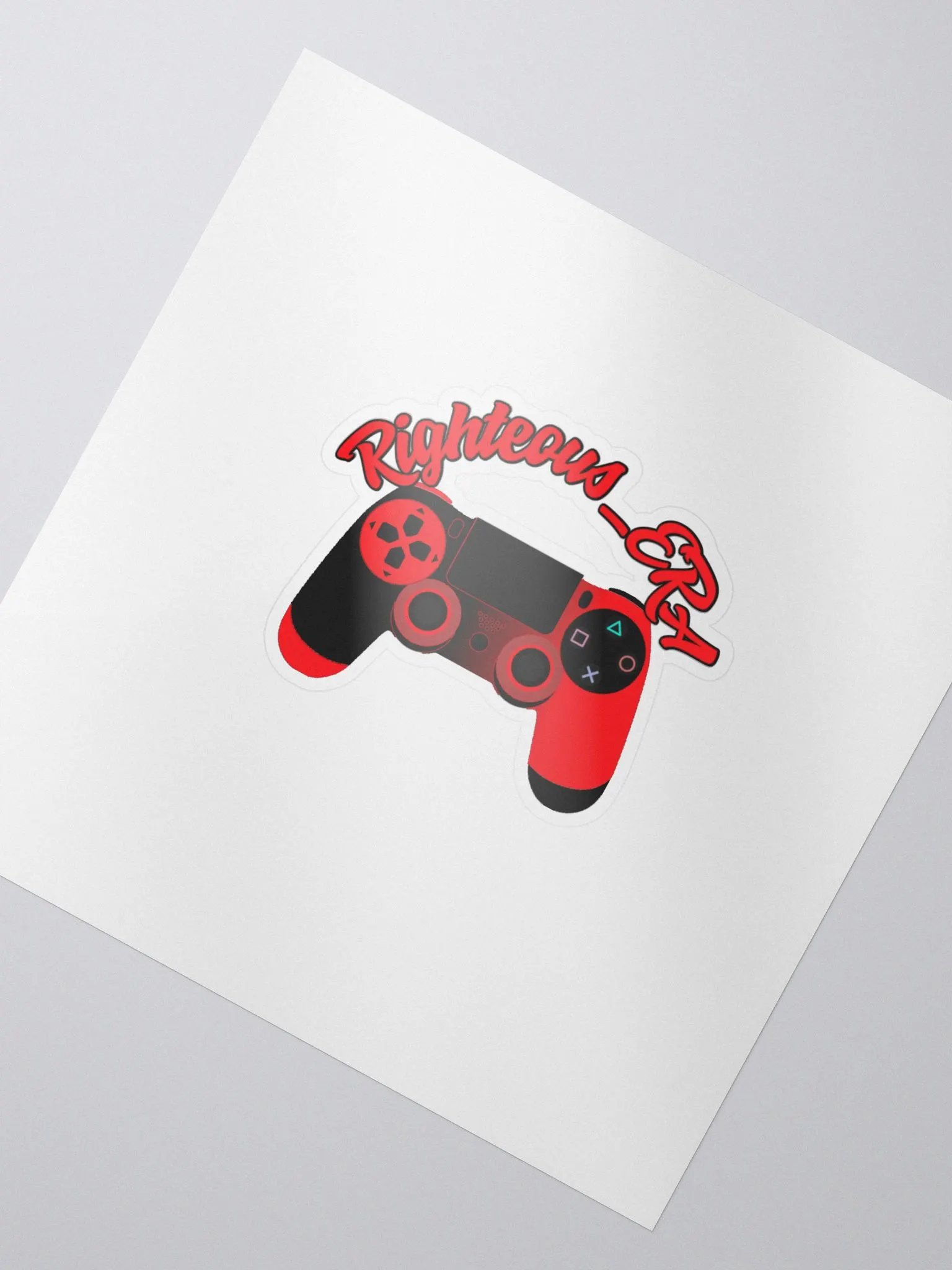 Righteous Kiss Cut Stickers 4x4, 5.5x5.5, 3x3 product image (2)