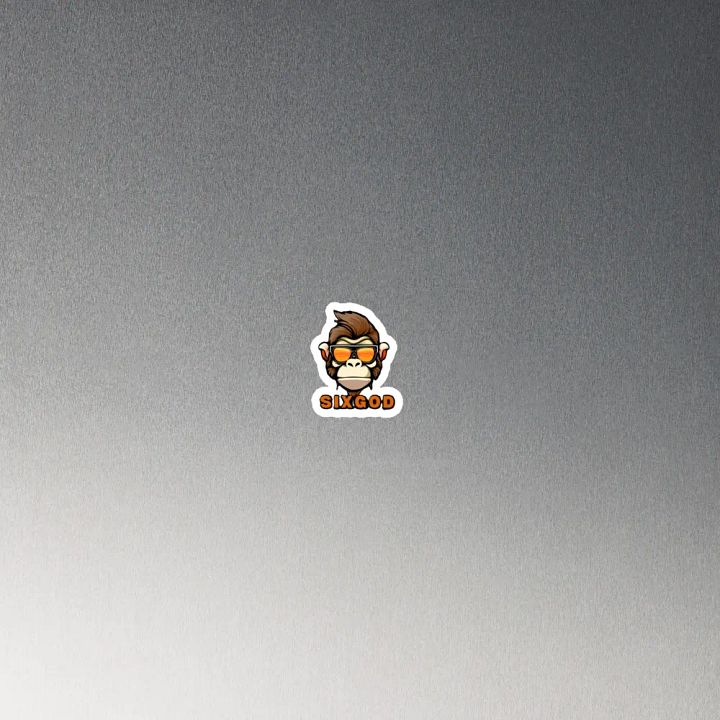 SIXGOD Monkey Shades Die-Cut Magnets product image (4)