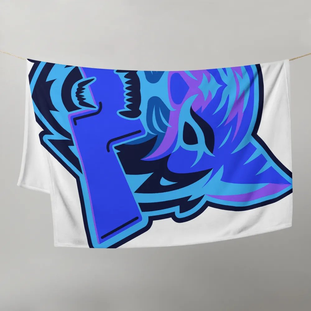 Blue Thunder Throw Blanket product image (9)