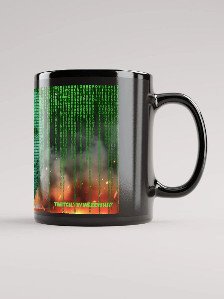 Matrix/Hacker With Fire Mug product image (2)