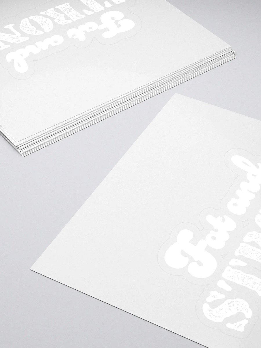 Fat and Strong Sticker product image (4)