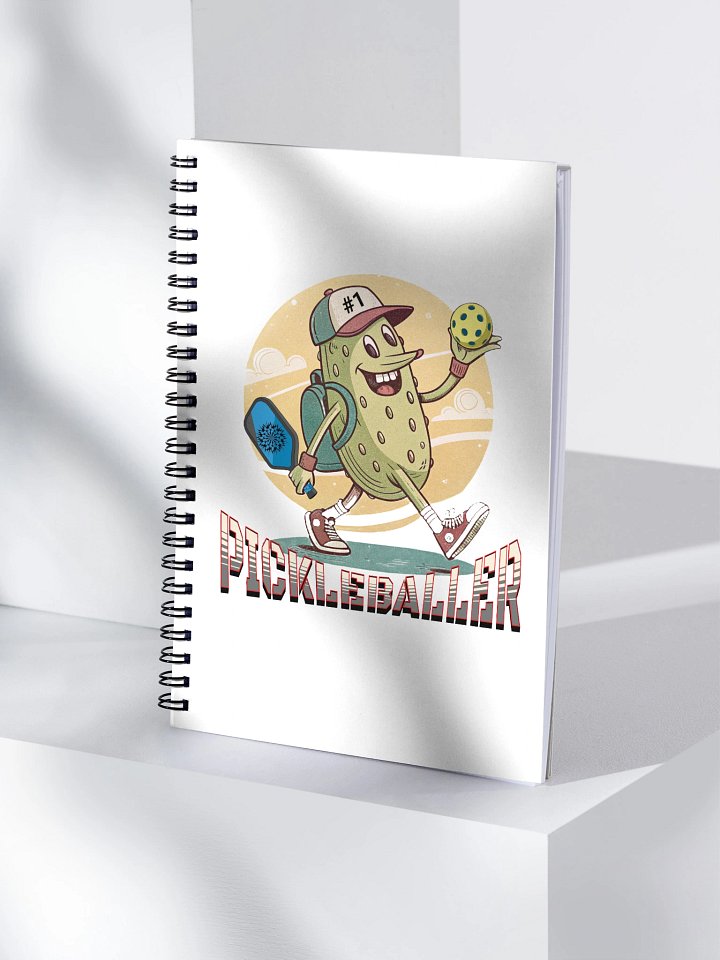 Pickleballer Pickleball Adventure Spiral Notebook product image (1)
