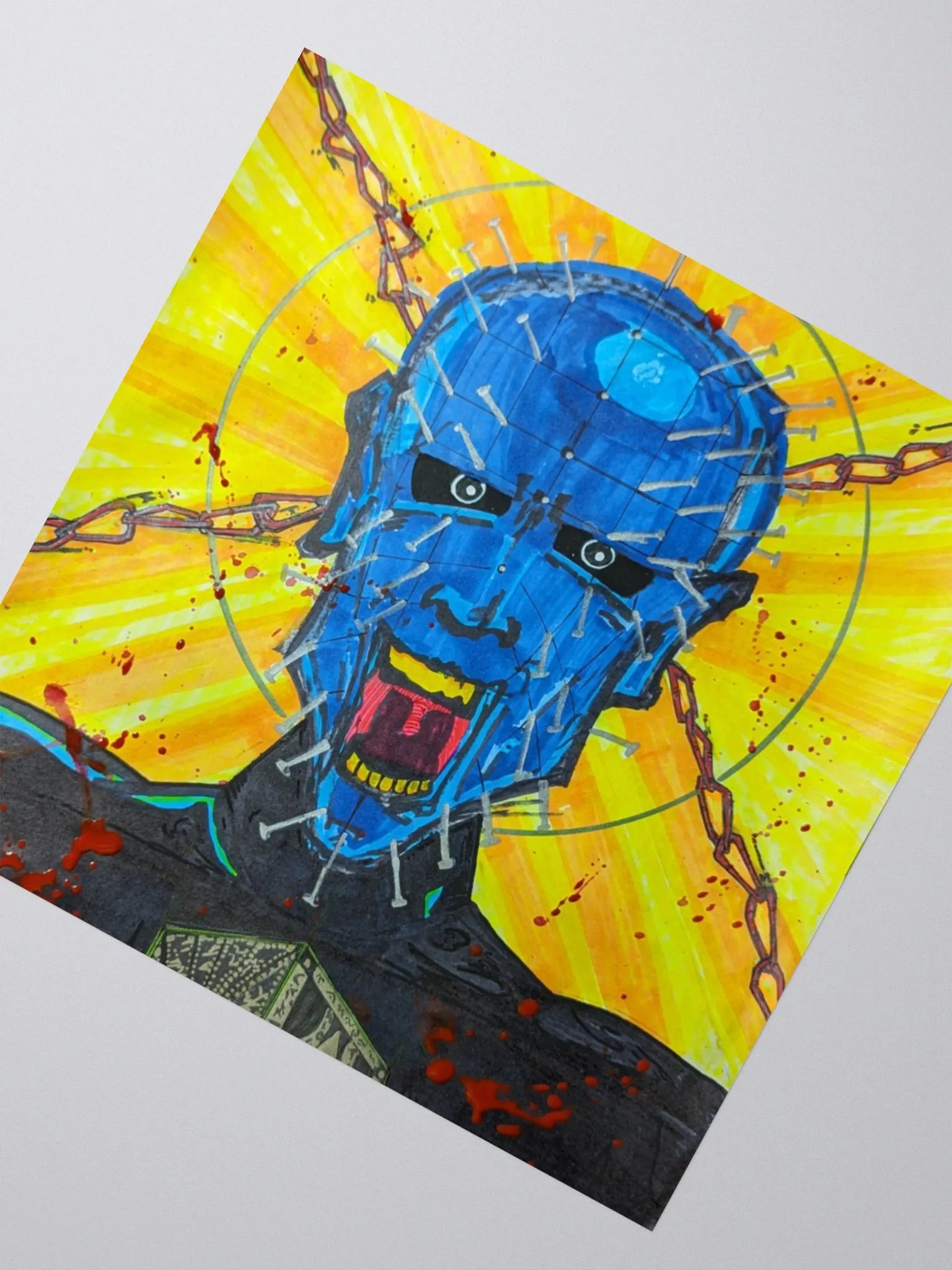 Hell Priest De Guadalupe Sticker product image (2)