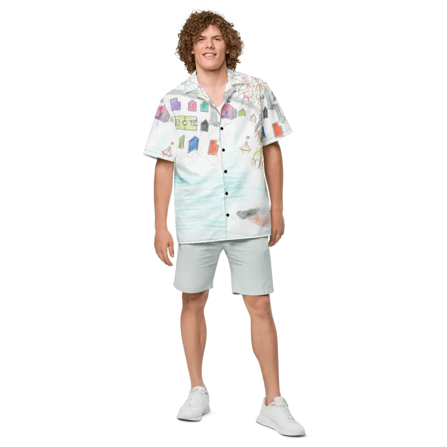 Haitian Coastal Village Shirt product image (4)